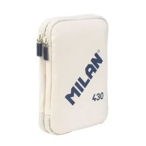 ESTUCHE PLUMIER DOBLE MILAN 430 BEIGE