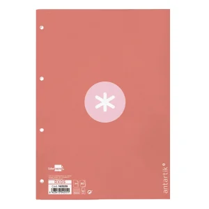 RECAMBIO ANTARTIK A4 CUADROS ROSA