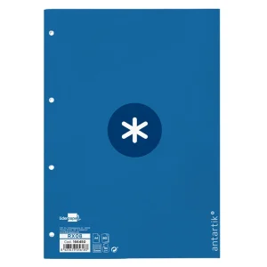 RECAMBIO ANTARTIK A4 CUADROS AZUL OSCURO