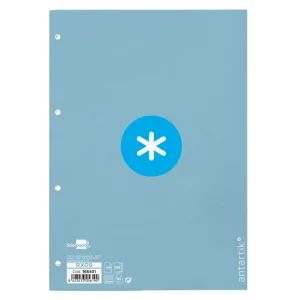 RECAMBIO ANTARTIK A4 CUADROS CELESTE