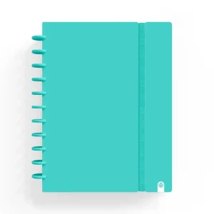 CUADERNO INTELIGENTE A4 CUADROS PASTEL MENTA