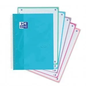 BLOC OXFORD TOUCH EUROPEANBOOK A4 CUADROS 5X5 AZUL
