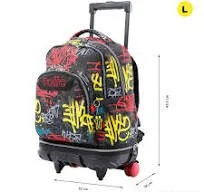 MOCHILA TOTTO CARRO DESMONTABLE GRAFITI