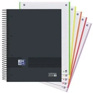 BLOC EUROPEANBOOK MULTI A4+ 5X5