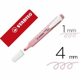 FLUORESCENTE STABILO SWING COOL ROSA PASTEL